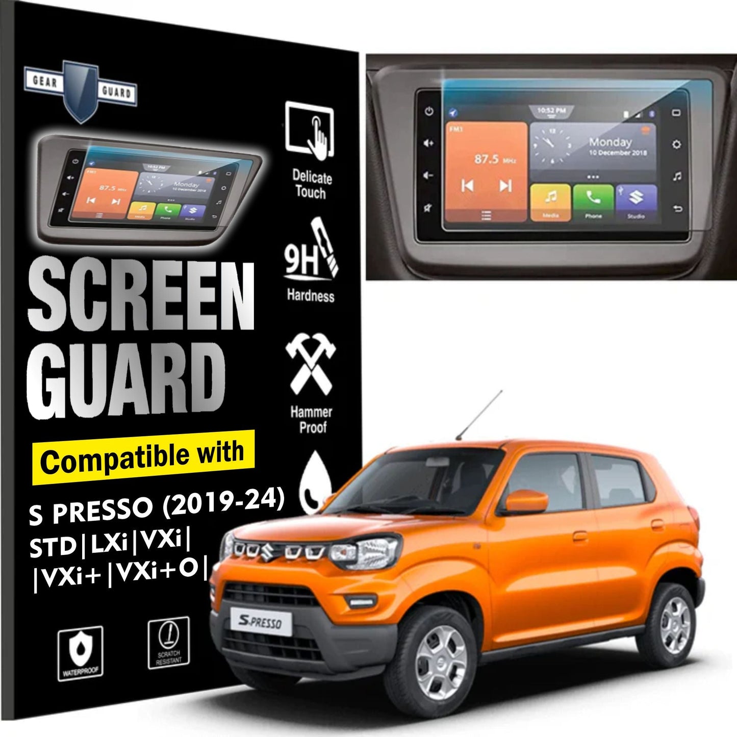 Maruti Suzuki S - Presso Touch Screen Guard [2019 - 2024] - S7C_SPRESSO