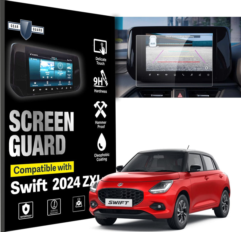 Maruti Suzuki Swift Infotainment System Screen Guard [2024 - 2025] - S9C_SWIFT_2024