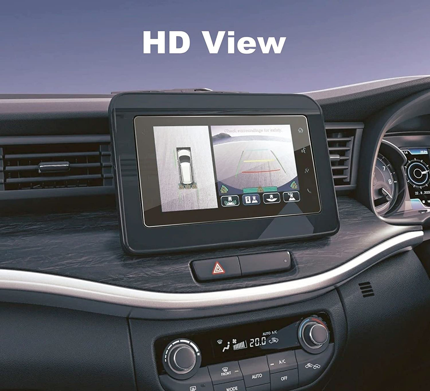 Maruti Suzuki XL6 Facelift 2022 Accessories Touch Screen Guard -SG_XL6_2022_C