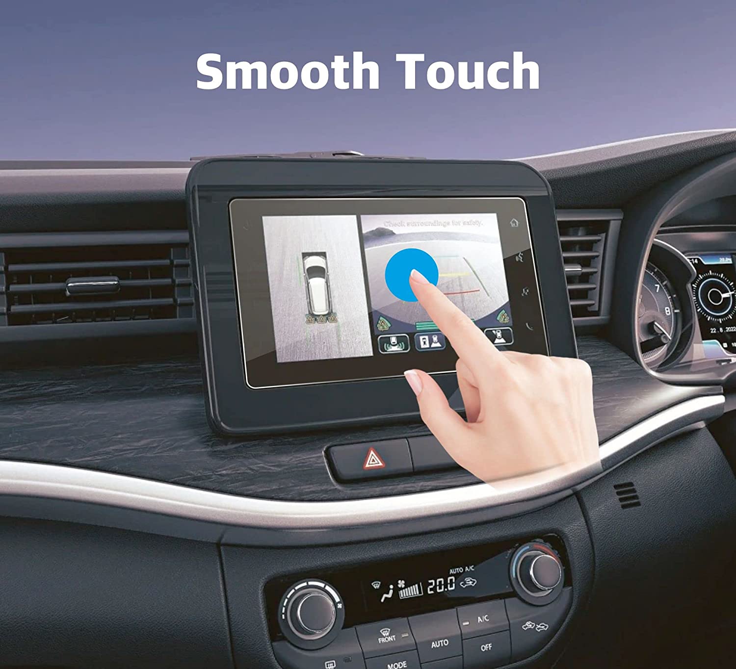 Maruti Suzuki XL6 Facelift Accessories Touch Screen Guard [2023-2026] -SG_XL6_2022_C