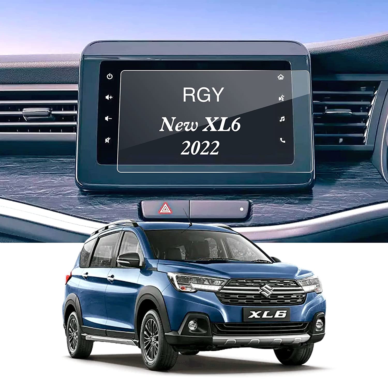 Maruti Suzuki XL6 Facelift Accessories Touch Screen Guard [2023-2026] -SG_XL6_2022_C