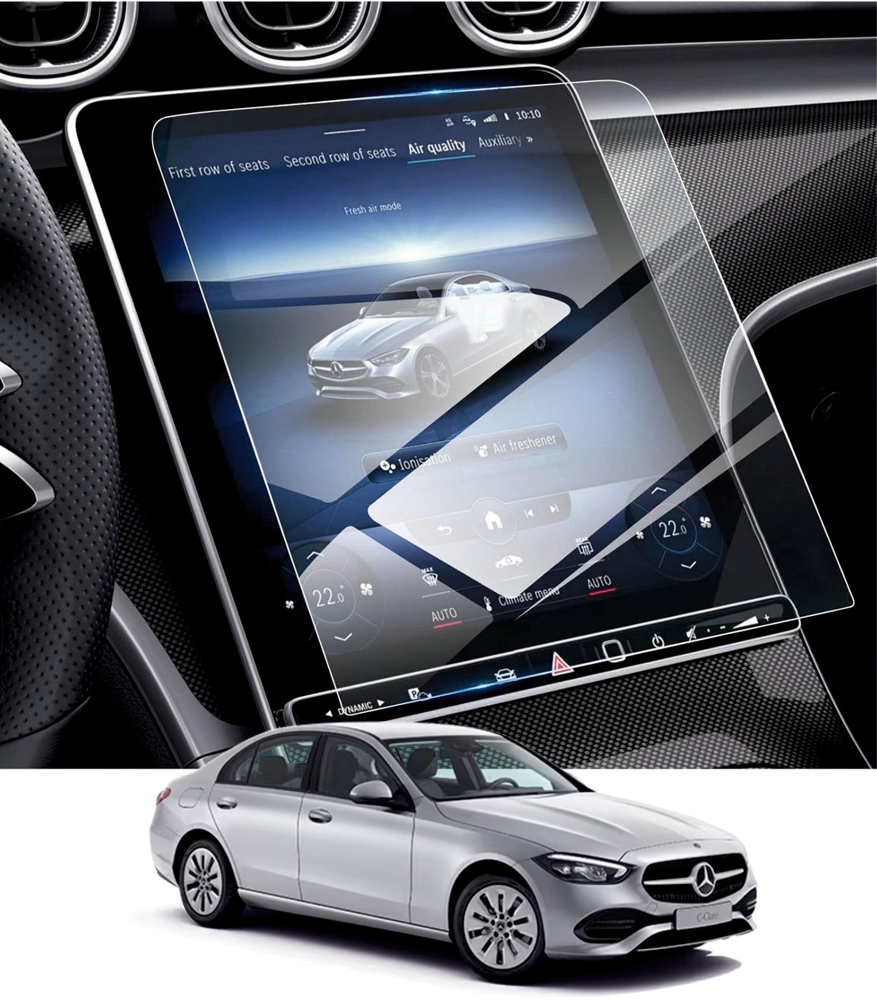 Mercedes Bens C Class C300 11.9"inch Touch Screen Infotainment System Protector [2024 - 2025] - C11-9L_MERCEDES_INFO