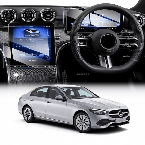 Mercedes - Benz C - Class Accessories 11.9"inch Touch Screen Infotainment System | 12.3"inch (MID) Guard - SG_S_CLASS_C