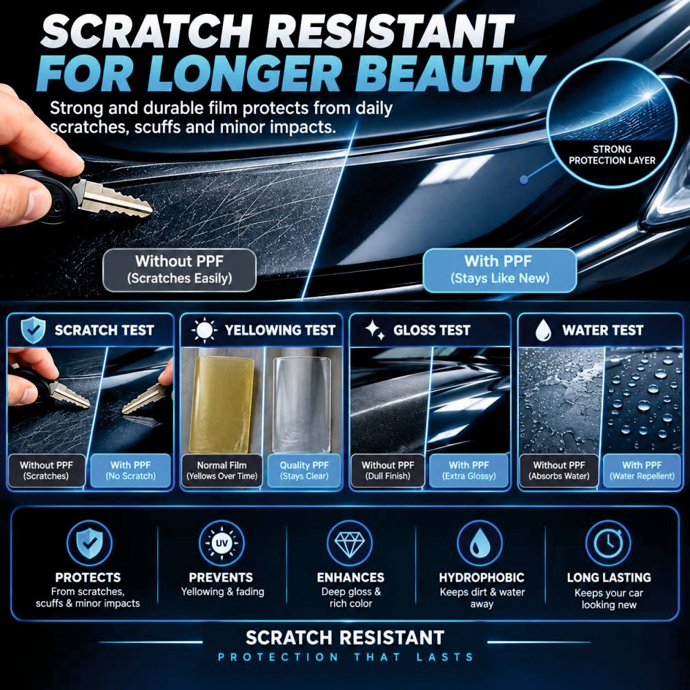 Mercedes Benz E-Class Interior Precut PPF Film Kit -SP_E-CLASS_PPF_KIT