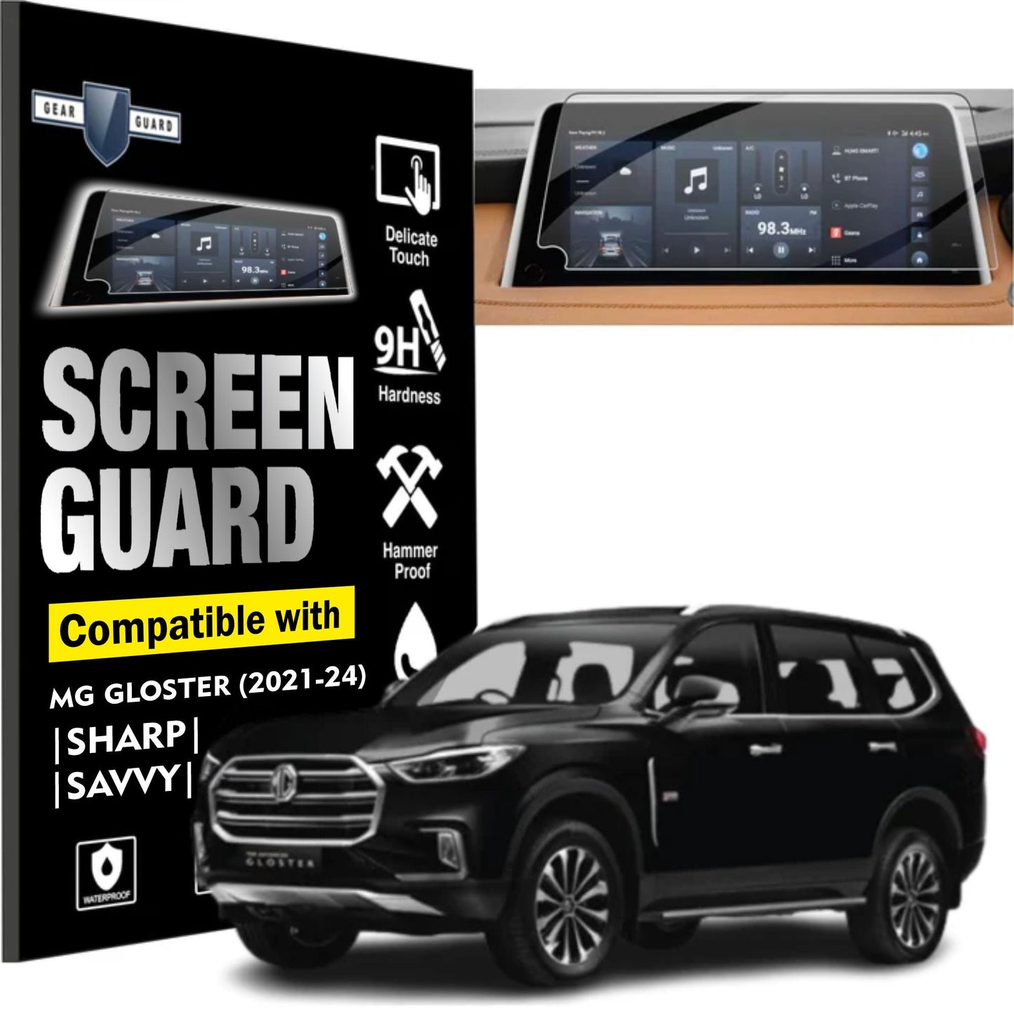 MG Gloster Touch Screen Guard [2021 - 2024] - L12C_GLOSTER