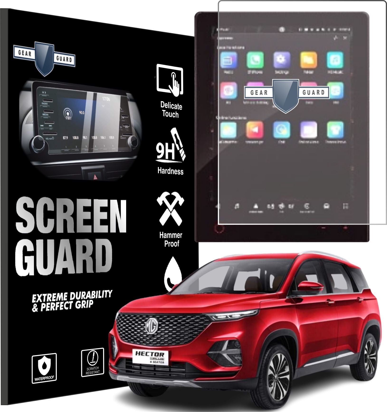 MG Hector Plus 2023 Screen Protector -HECTOR_PLUS_2024