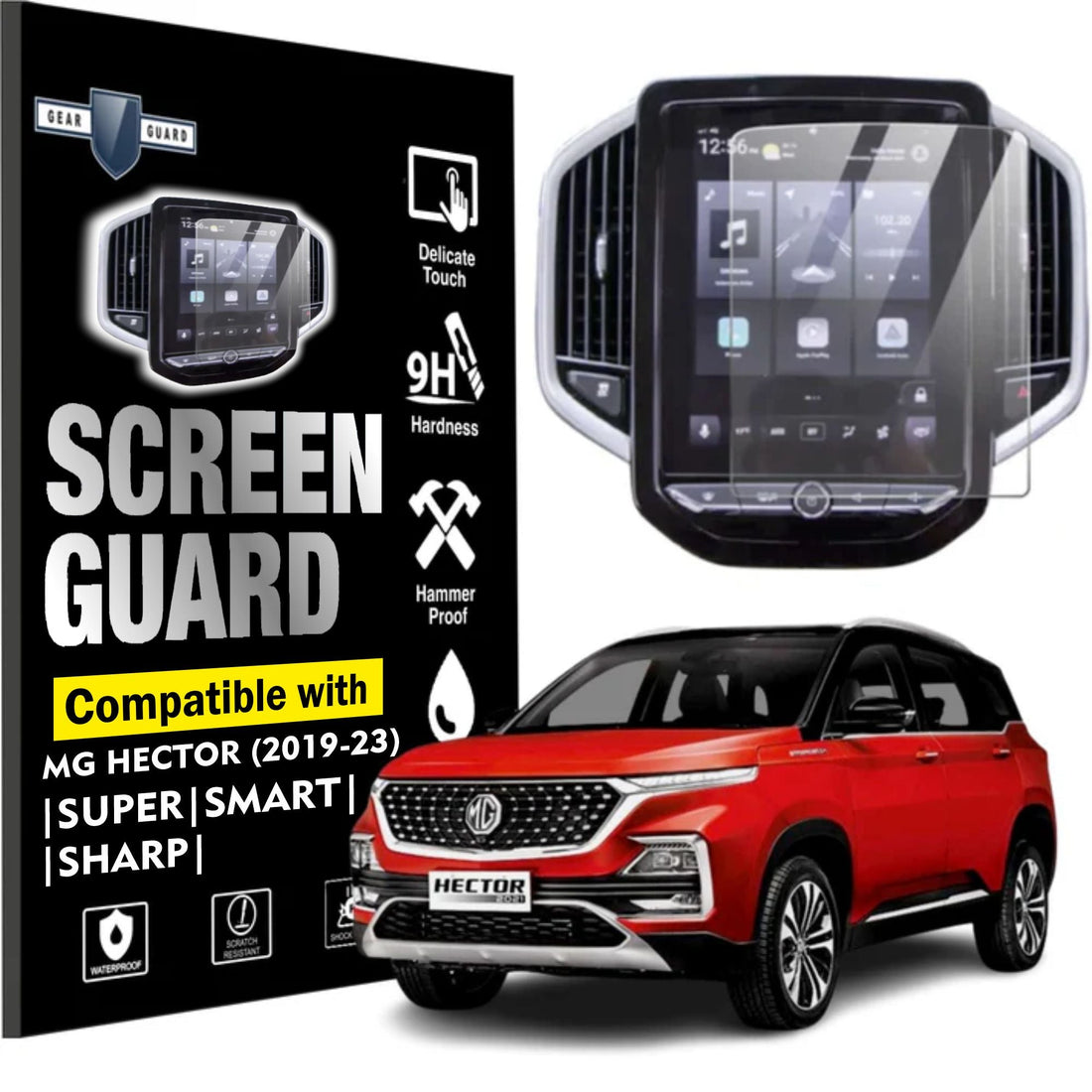 MG Hector Touch Screen Guard [2019 - 2023] - M10C_HECTOR