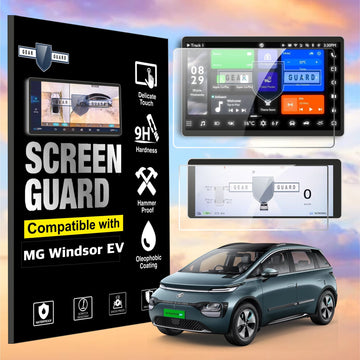 MG Windsor EV 15.6" Infotainment System & 8"inch Digital Instrument Cluster (MID) Screen Guard [2024 - 2025] - L15C_WINDSOR_INF_MID