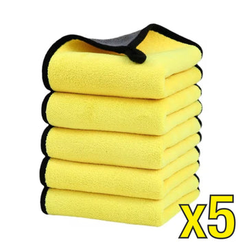 [5Pack] Microfiber Cleaning Cloth