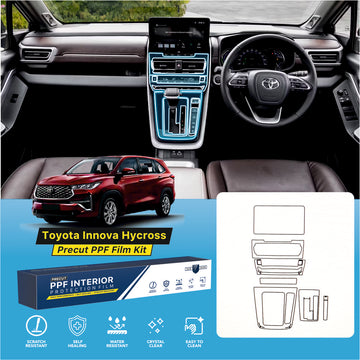 Toyota Innova Hycross Full Interior Precut PPF FILM KIT