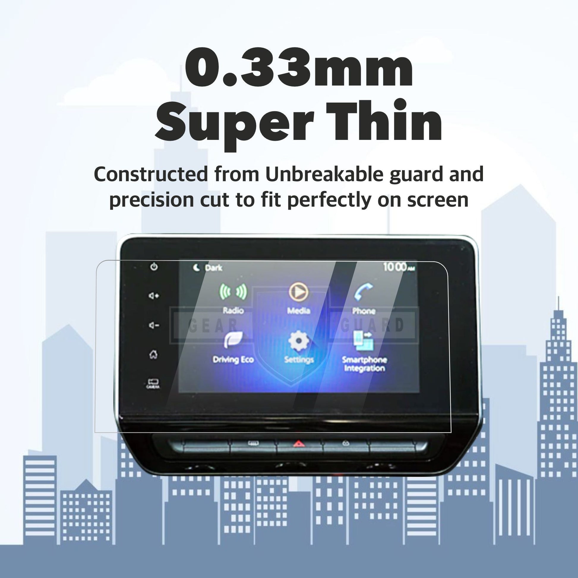 Nissan Gravite Infotainment System Touch Screen Guard - M8M_GRAVITE