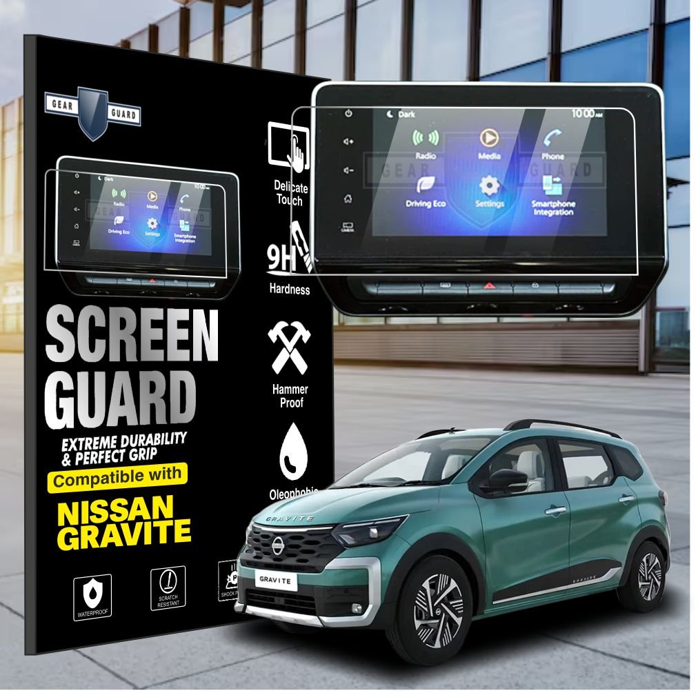 Nissan Gravite Infotainment System Touch Screen Guard - M8C_GRAVITE