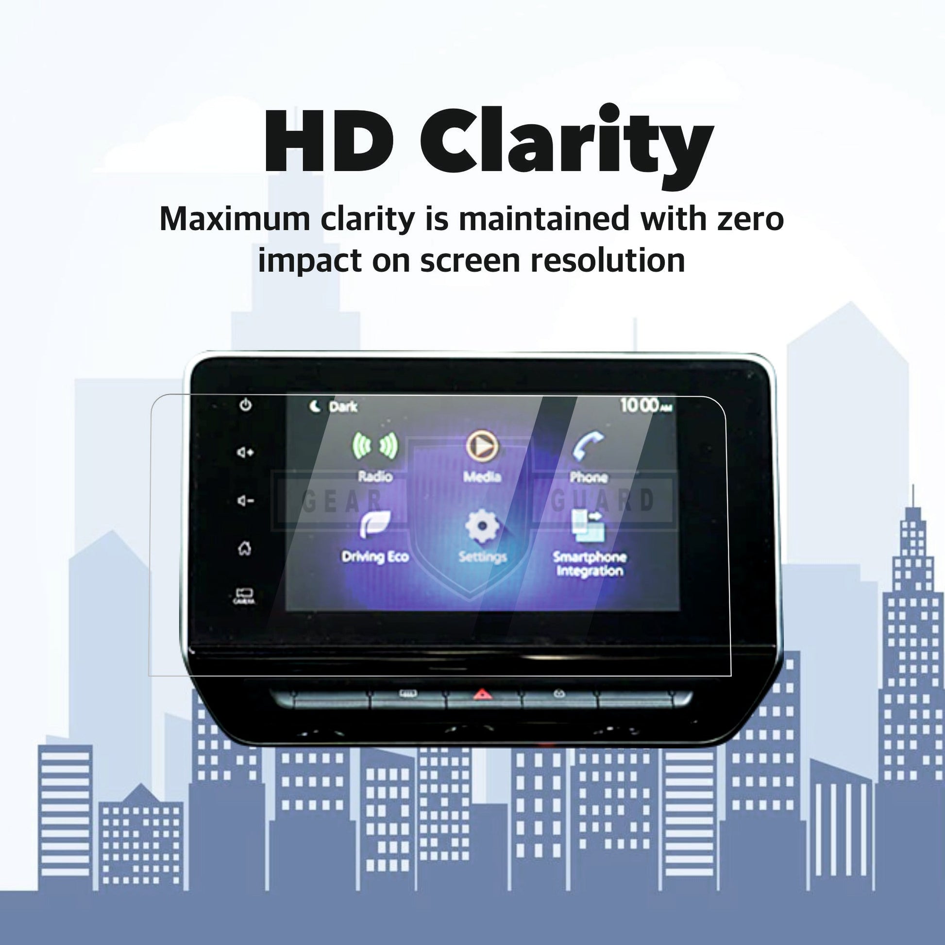 Nissan Gravite Infotainment System Touch Screen Guard - M8M_GRAVITE