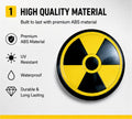 Nuclear 3d Metal Sticker - STICKER_NUCLEAR