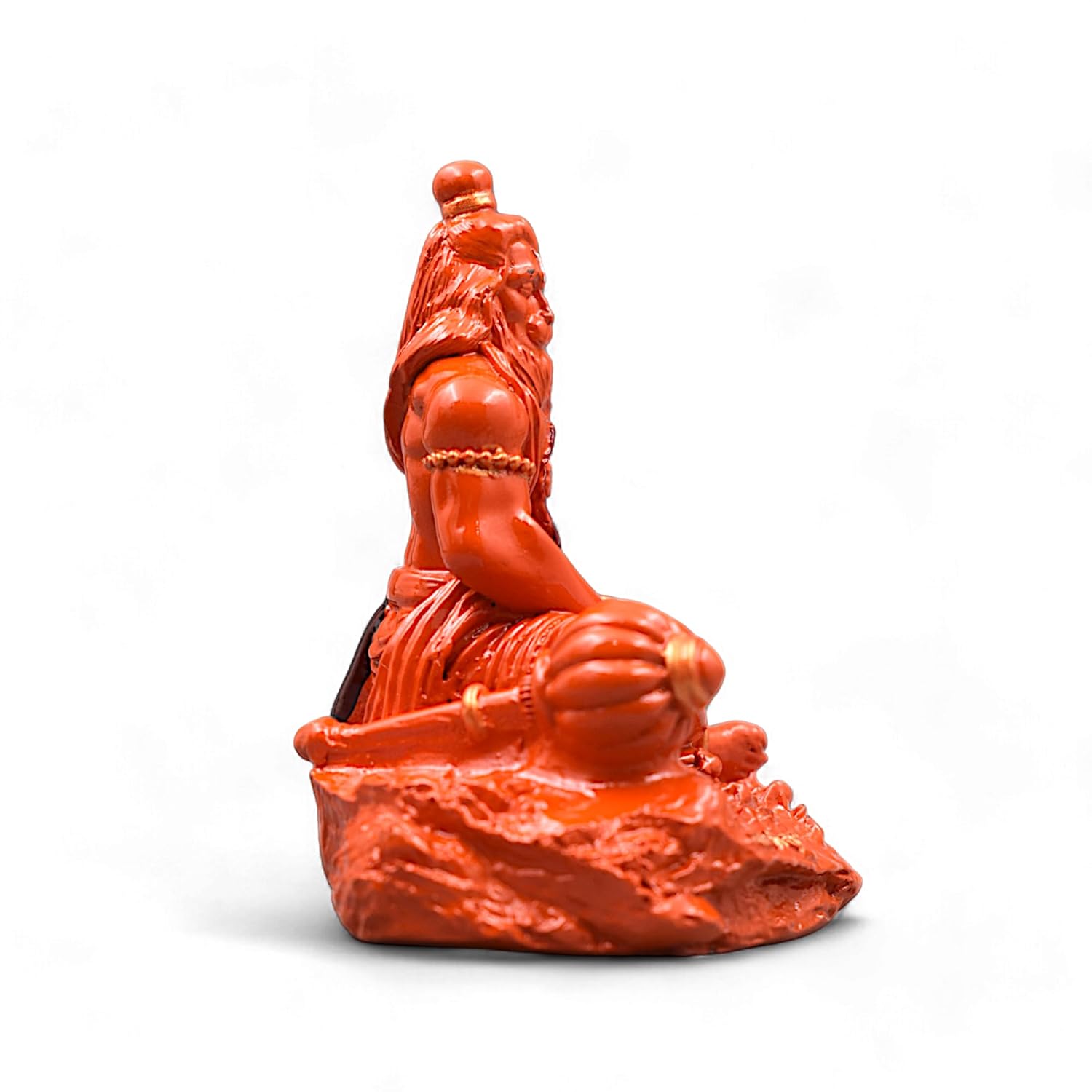Orange Hanuman Ji Idol – With Ram Ji in Heart | Gift & Decor - OHANUMAN_IDOL-1
