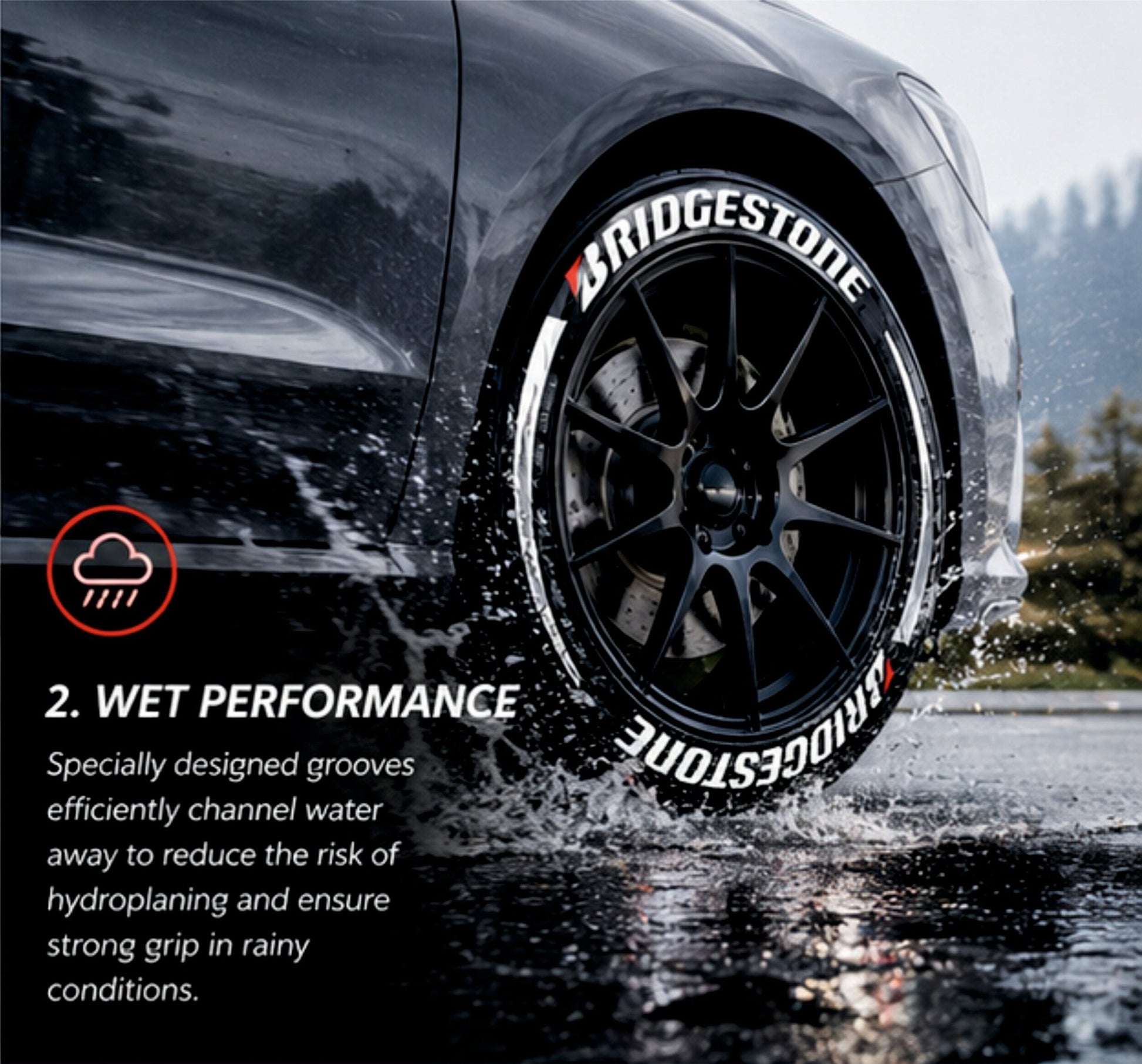 Permanent Tyre Sticker For All Cars & SUV - Bridgestone - TYRE_STK_BRIDGSTONE