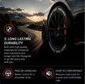 Permanent Tyre Sticker For All Cars & SUV - FAST AND FURIOUS - TYRE_STK_FAST&F