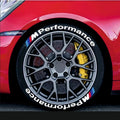 Permanent Tyre Sticker For All Cars & SUV - M Performance -TYRE_STK_MPERFORM