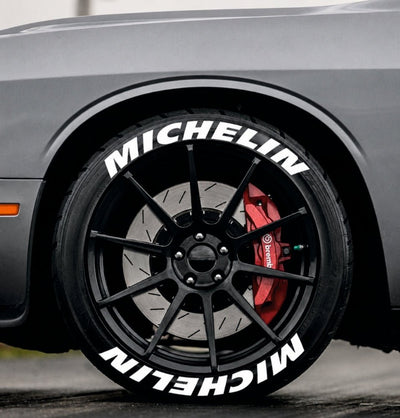 Permanent Tyre Sticker For All Cars & SUV - Michelin - TYRE_STK_MICHELIN