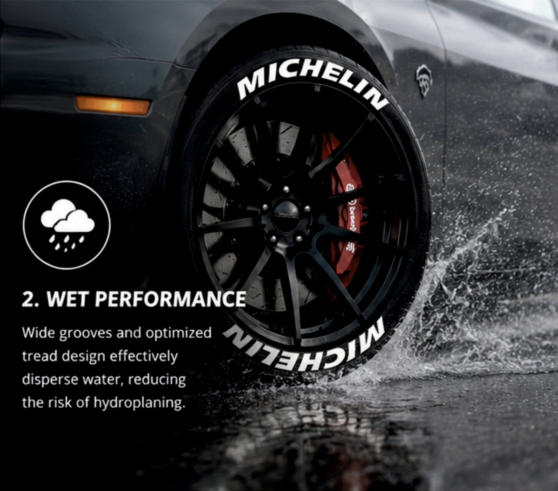 Permanent Tyre Sticker For All Cars & SUV - Michelin - TYRE_STK_MICHELIN
