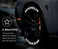 Permanent Tyre Sticker For All Cars & SUV - Michelin - TYRE_STK_MICHELIN