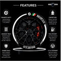 Permanent Tyre Sticker For All Cars & SUV - Sparco - TYRE_STKR_SPD_SPARCO