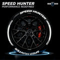 Permanent Tyre Sticker For All Cars & SUV - Speed Hunter - TYRE_STKR_SPD_HUNTER