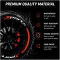 Permanent Tyre Sticker For All Cars & SUV - Sports - TYRE_STKR_SPORTS