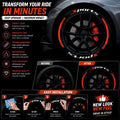 Permanent Tyre Sticker For All Cars & SUV - Sports - TYRE_STKR_SPORTS