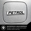 Petrol 3D Chrome Metal Sticker for Cars - STICKER_PETROL_D2