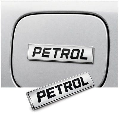 Petrol 3D Chrome Metal Sticker for Cars - STICKER_PETROL_D2