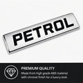 Petrol 3D Chrome Metal Sticker for Cars - STICKER_PETROL_D2