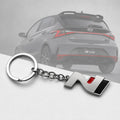 Premium Metal Car Keychain - KEYCHAIN_NLINE_SLV
