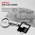 Premium Metal Car Keychain - KEYCHAIN_TOYTA_SPORT