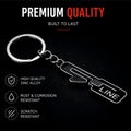 Premium Metal Car Keychain For Cars - GT Line - KYCHAIN_GTLINE