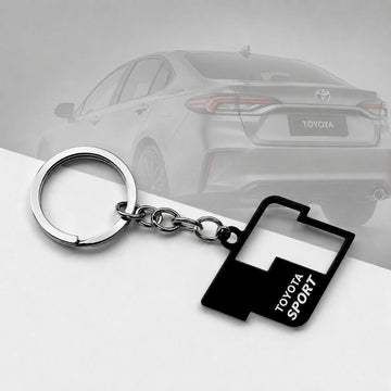Premium Metal Car Keychain For Cars - Toyota Sport - KYCHAIN_TOYOTA