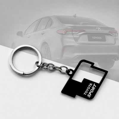 Premium Metal Car Keychain For Cars - Toyota Sport - KYCHAIN_TOYOTA