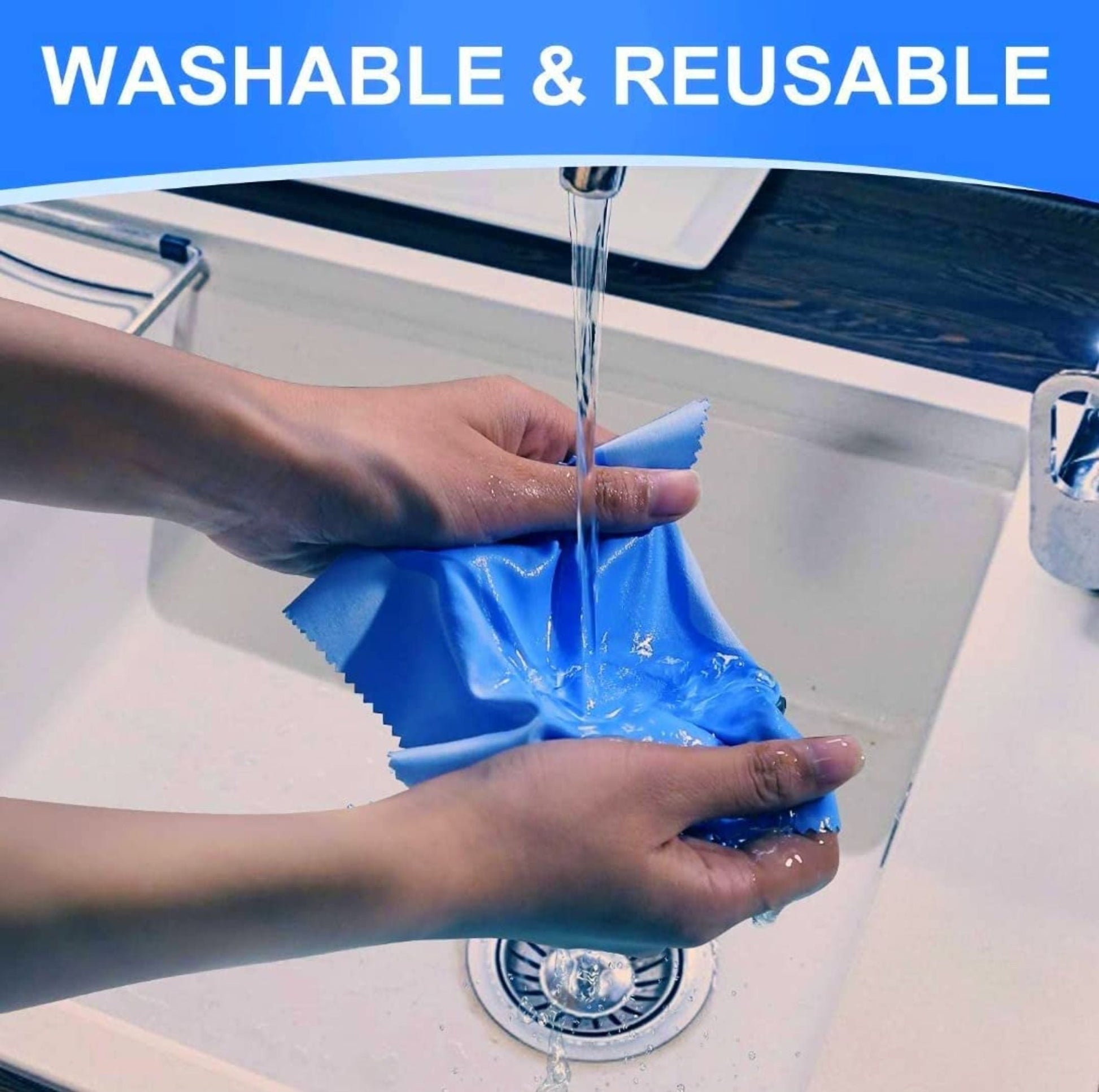 Premium Microfiber Polyblend Cleaning Cloth – Lint - Free - 1 Piece Only - MINI_CLOTH