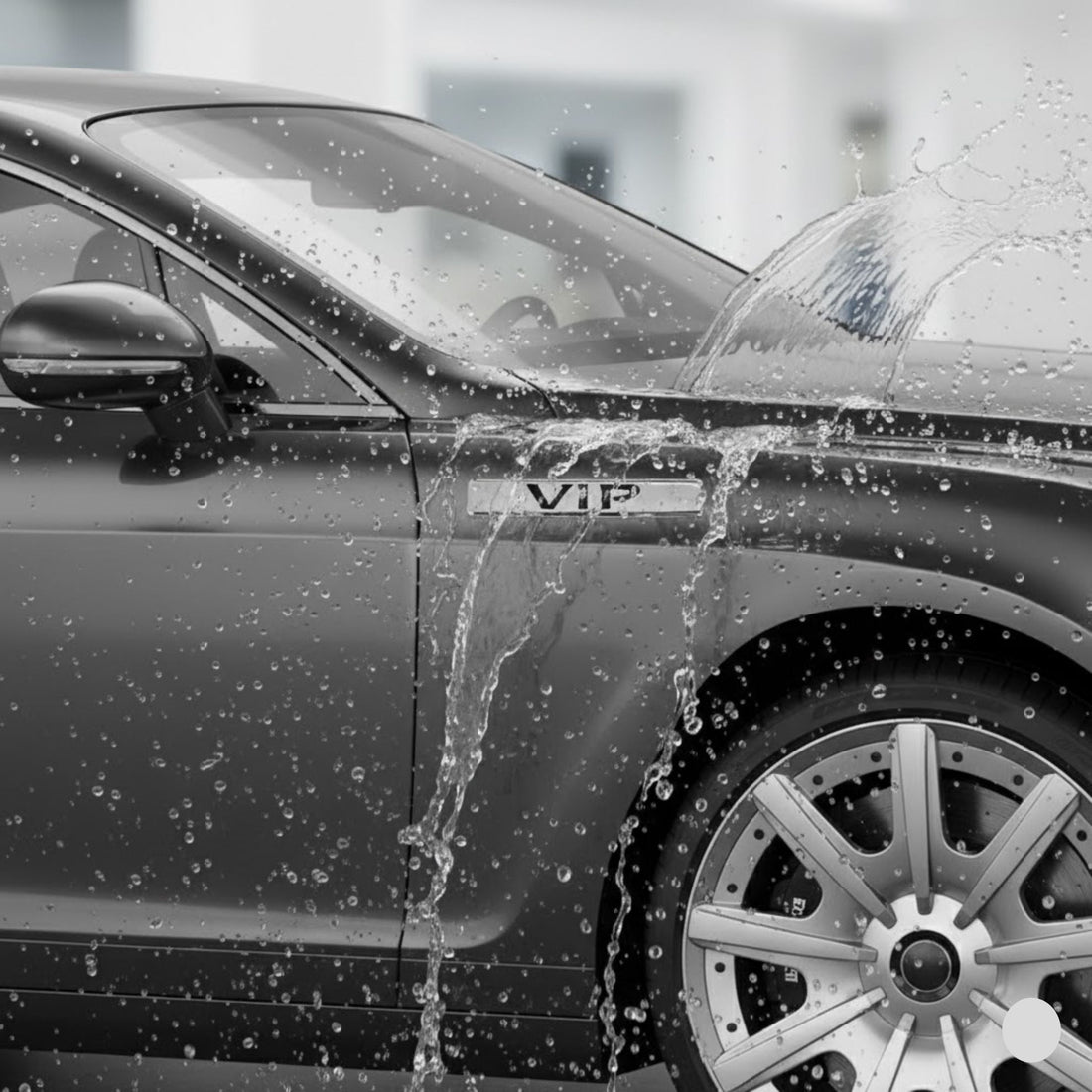 Premium VIP Gold Edition 3D Metal Car Emblem | 9cm x 1.3cm | All Vehicle Exterior Decorative Logo, Self - Adhesive - STICKER_VIP_G