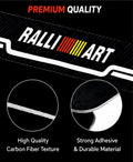 Rally ART Carbon Fiber Car Door Sill Guard - Set 4 -RALLYART_CF_SILL