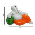 Relaxed Ganpati Idol – Multicolor Decorative Showpiece for Car & Home - RLXGANESH_IDOL