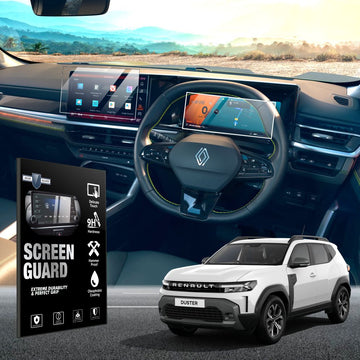 Renault Duster Infotainment System with MID Touch Screen Guard [2026] - M10C_DUSTER26_INFO_MID