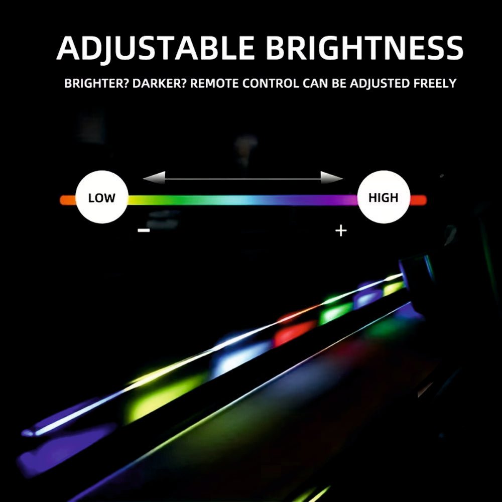 RGB Car Interior Ambient Lighting Kit | APP Controlled Music Sync LED Strip -AMBIENT_LIGHT