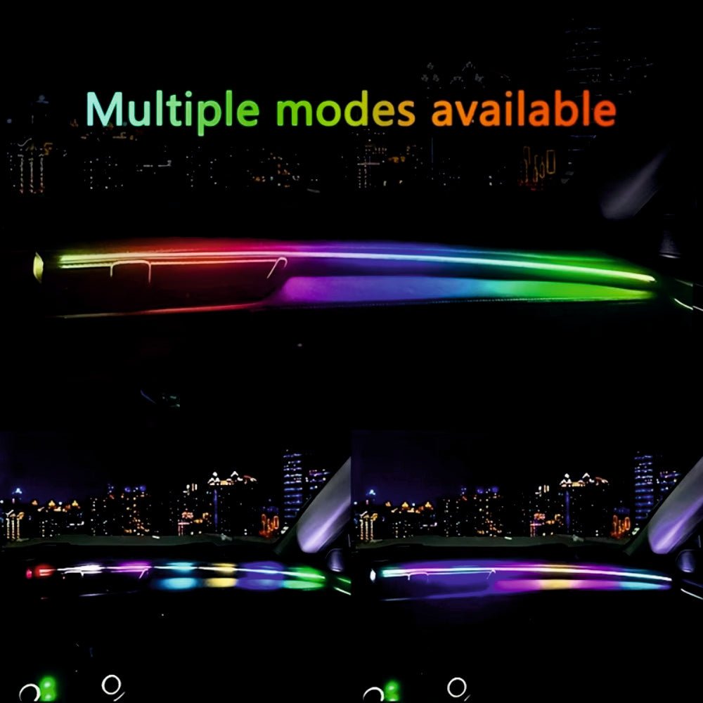 RGB Car Interior Ambient Lighting Kit | APP Controlled Music Sync LED Strip -AMBIENT_LIGHT