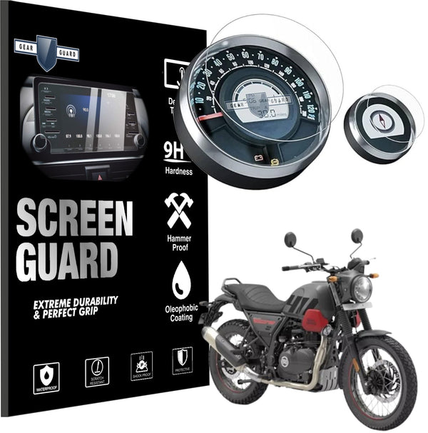 Royal Enfield Scram 411 Accessories Instrument Cluster Screen Guard - RE_SCRAM_411C