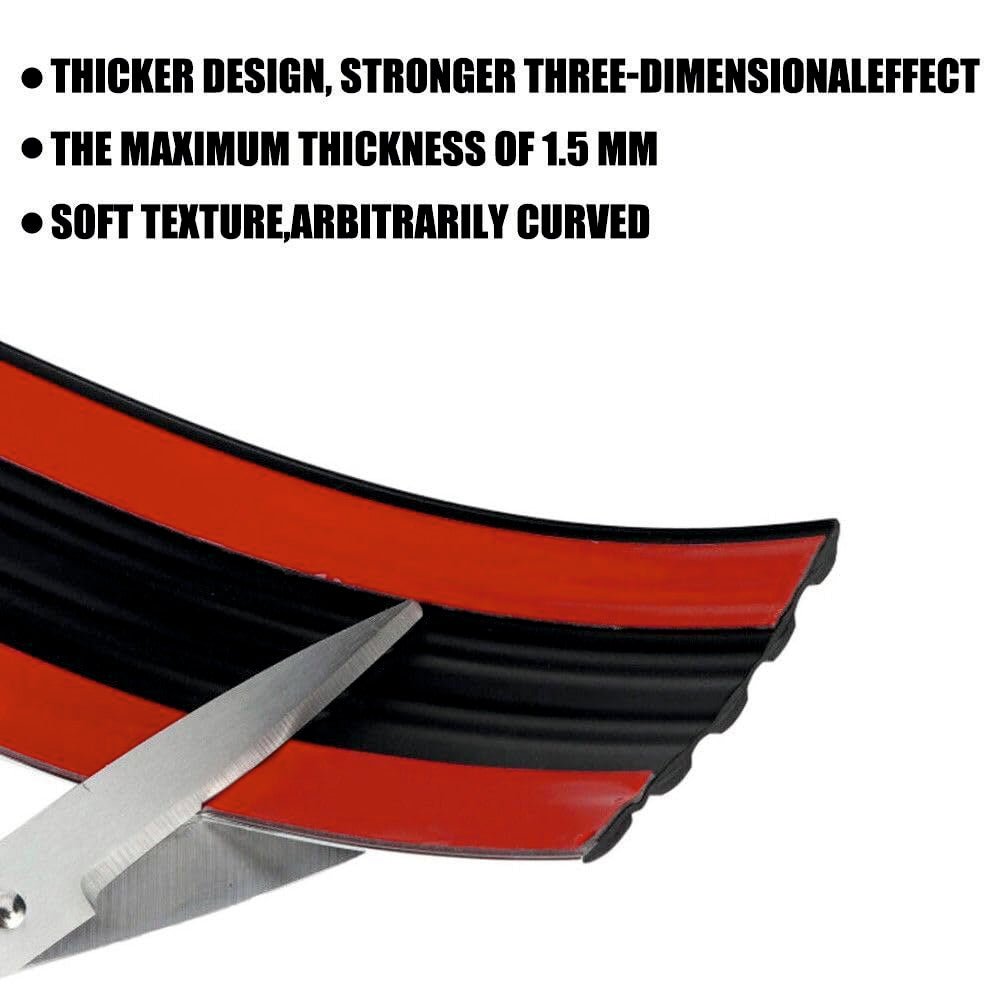Rubber Car Side Skirt & Bumper Guard (Anti - Scratch Protector) - SIDE_SKIRT