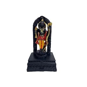 Shree Ram Ji Statue – 6 Inch Marble Dust Idol for Mandir & Room Decor - SRAM_IDOL