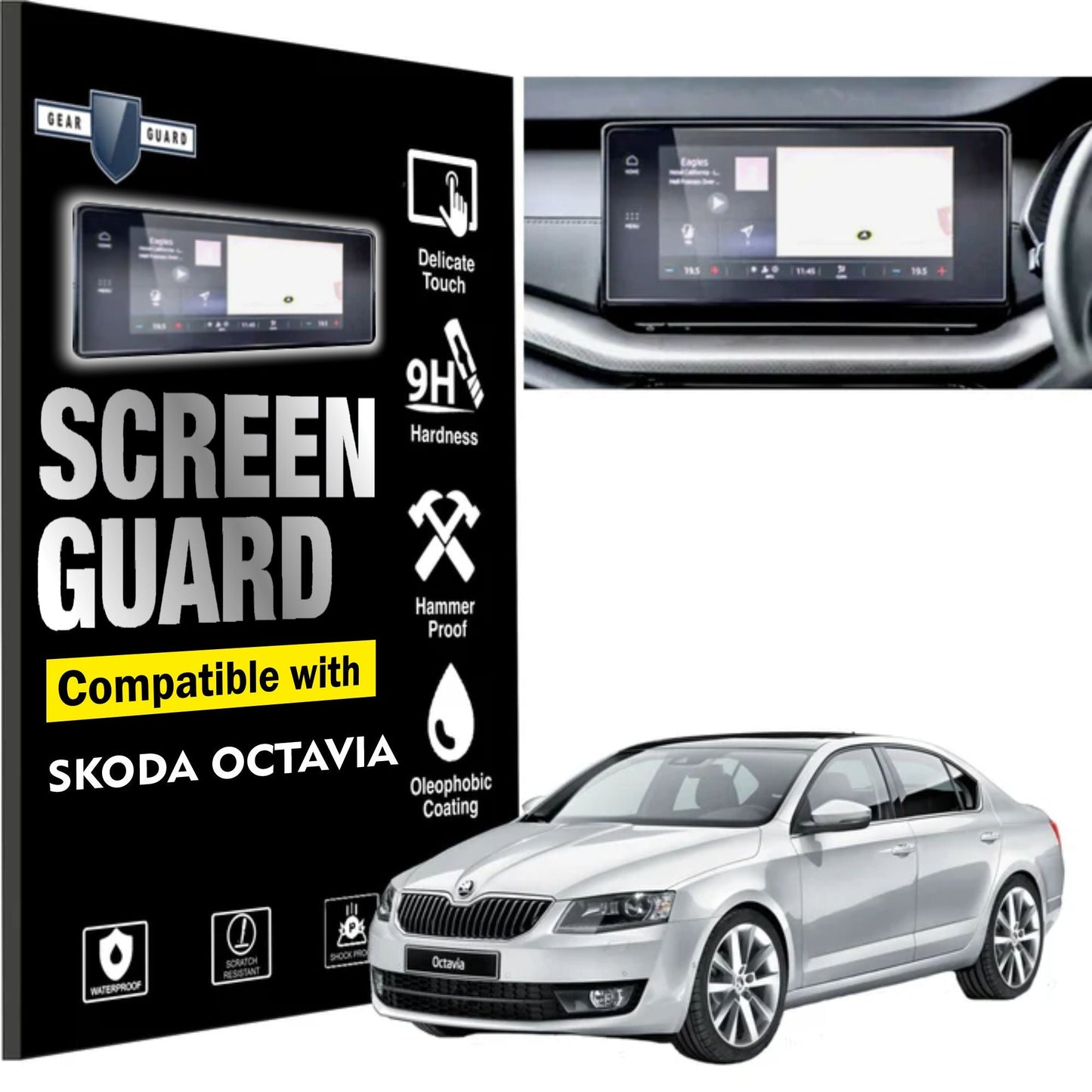 Skoda Octavia Accessories Touch Screen Guard