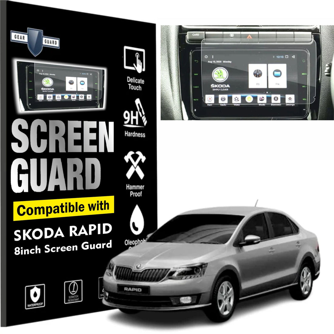 Skoda Rapid Accessories Touch Screen Guard