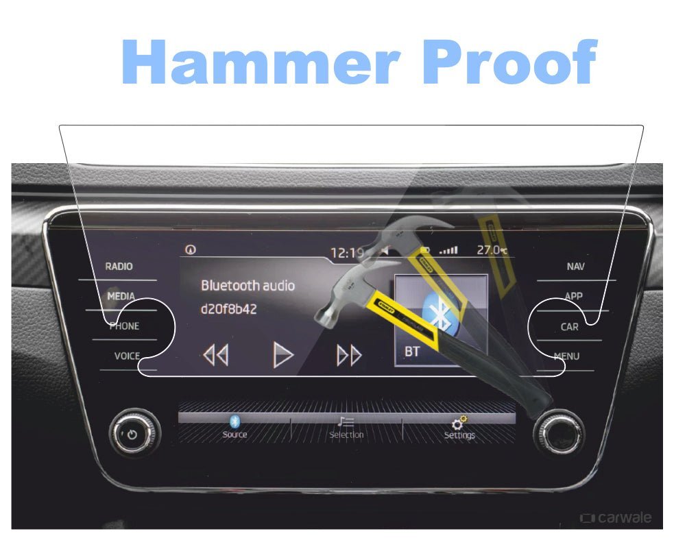 Skoda Superb Accessories Touch Screen Guard - SUPERB
